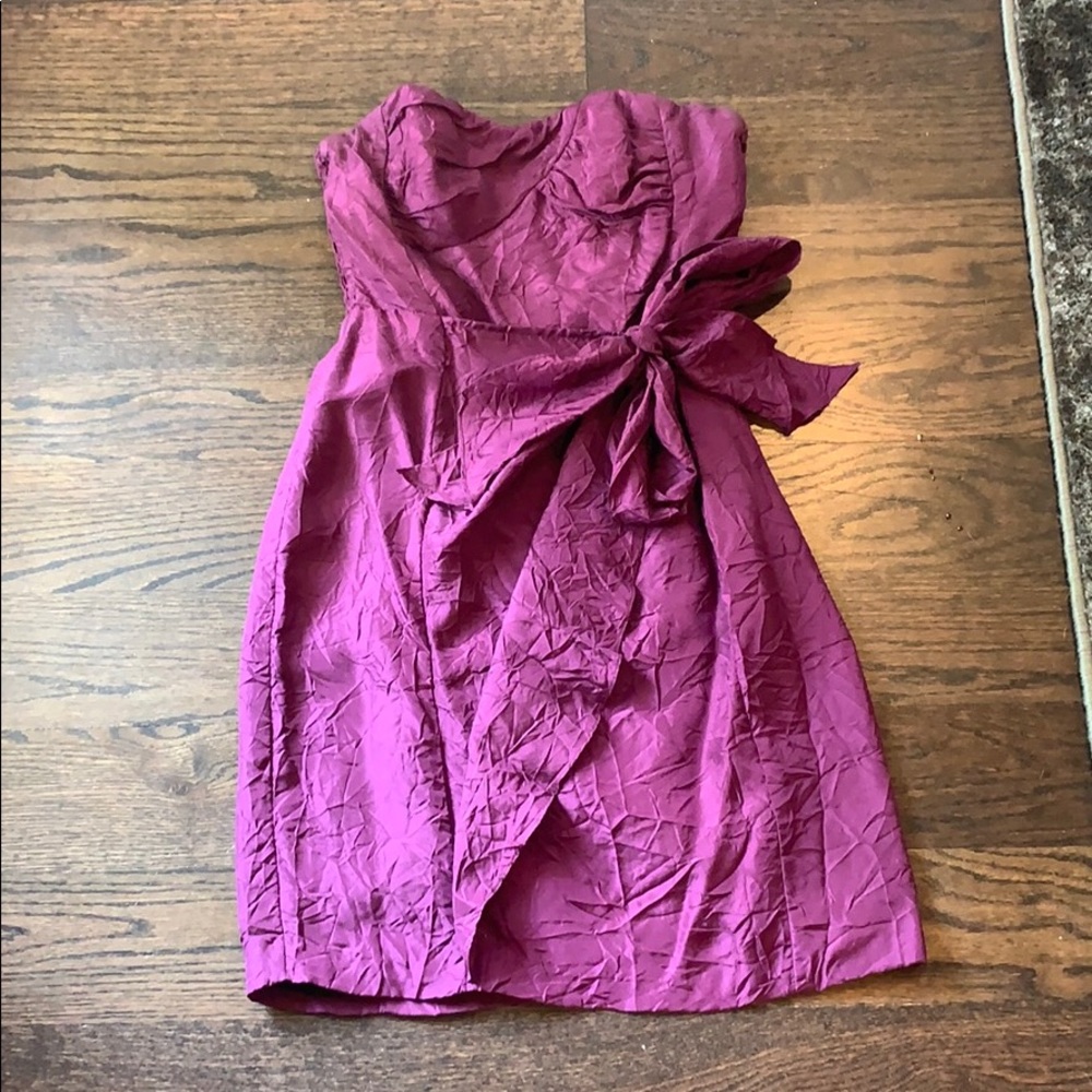 Nanette lepore strapless cocktail dress